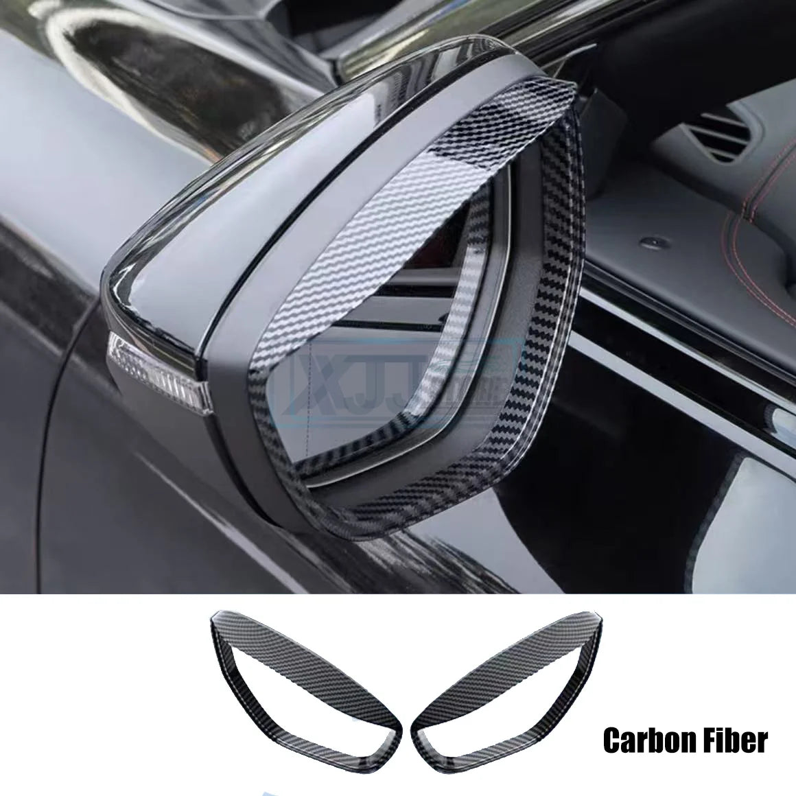 Fit for Audi A5 2026 Accessories Carbon Fiber ABS Interior Overlay Covers Upgrade Inner Decoration Parts Protector