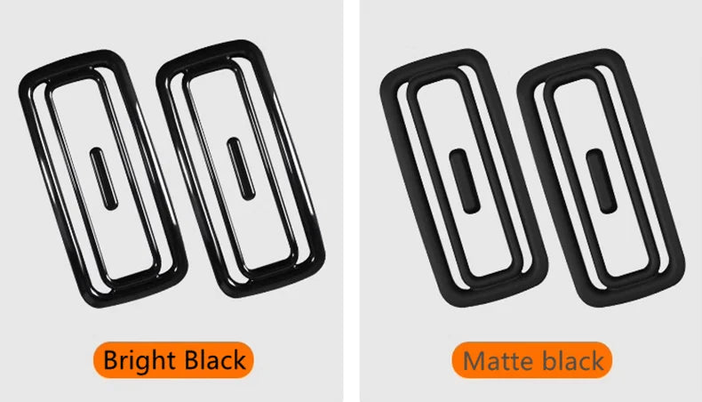 For LiXiang L6 L7 L8 L9 Car Dashboard Front AC Air Conditioning Outlet Vents Frame Cover Anti-reflective Trim Accessories