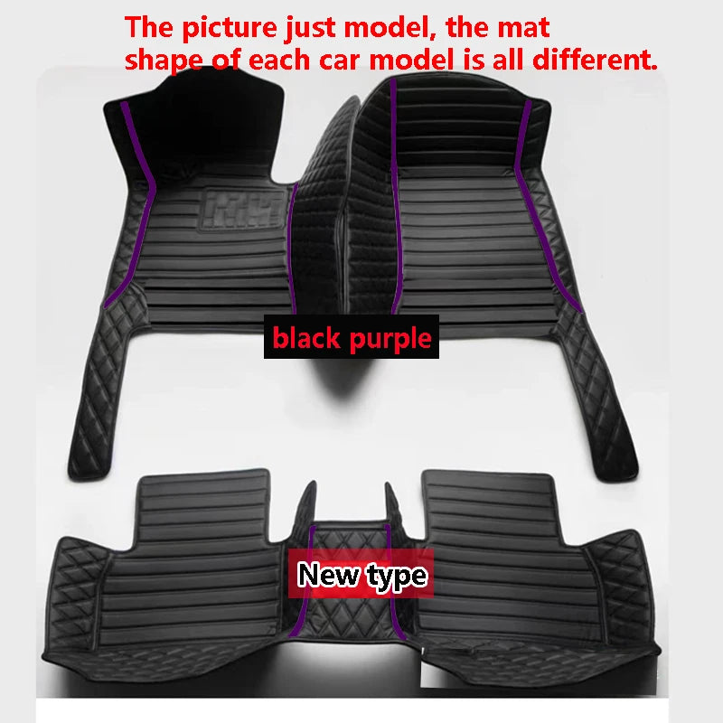 Car Floor Mats For Ford Focus MK3 MK3.5 III 2012~2019 2015 2016 2017 Rugs Panel Footpads Carpet Cover Pad Foot Pads Accessories