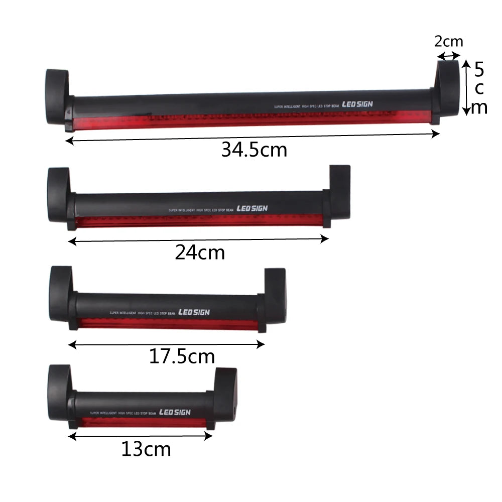 Car Brake Light 12V Light Source 14 24 32 48 LED Stop Rear Tail Parking Lamp Car-styling Auto Warning Lamp Red Light
