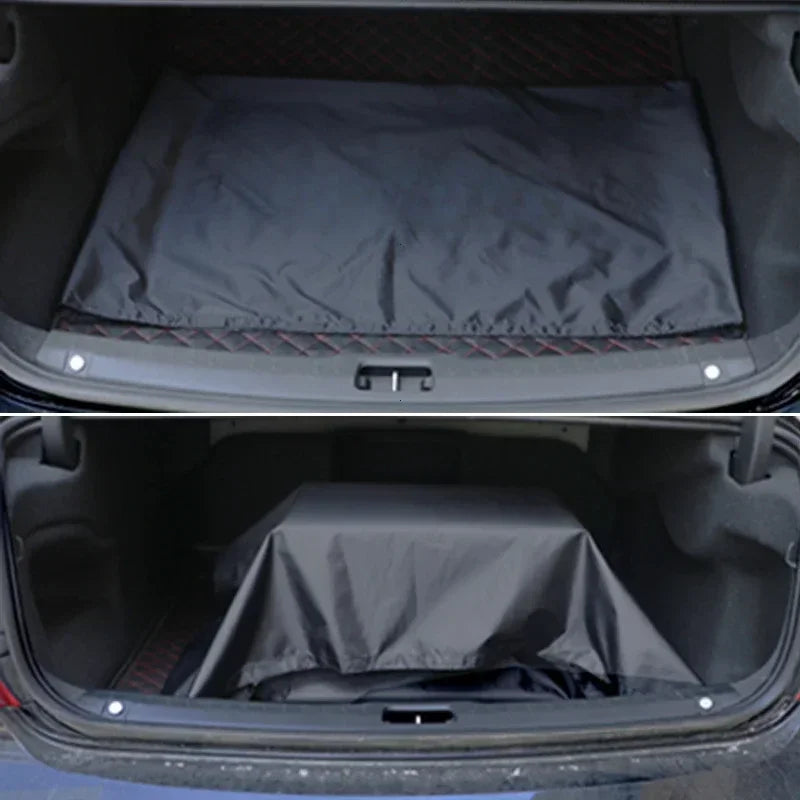 Waterproof Antifouling Dust Covers Car Seat Cover for Front Rear Seats for Steering Wheel Trunk Mat