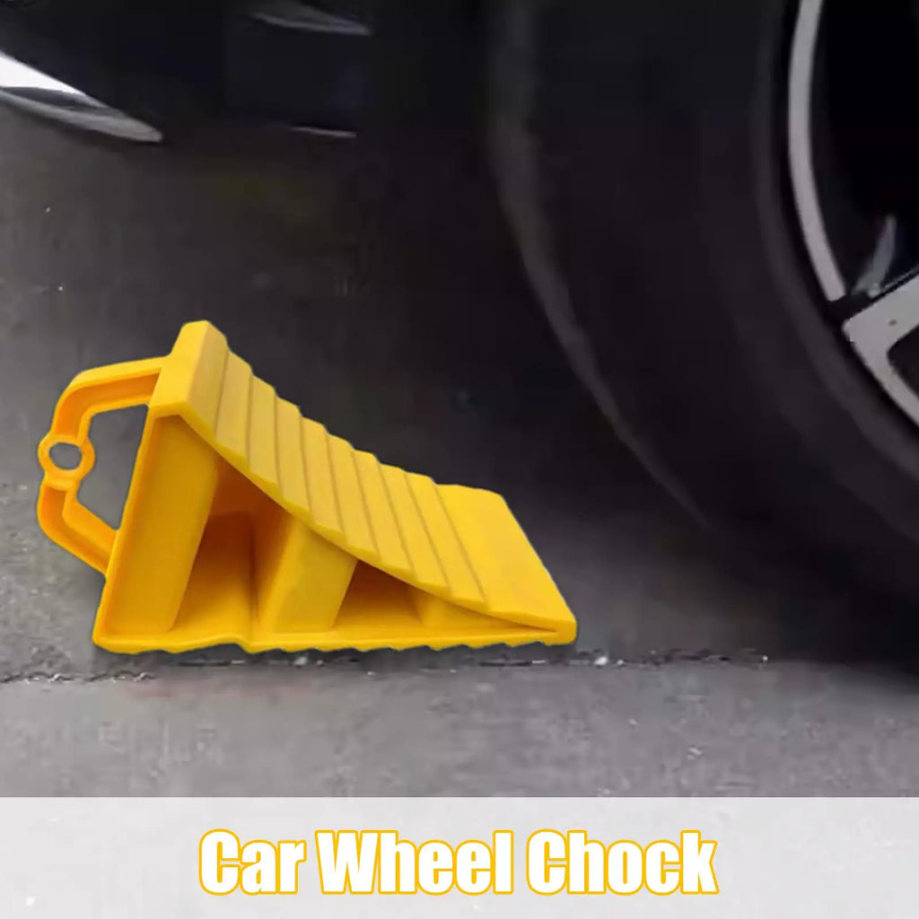 Anti-Slip Car Truck Wheel Chocks Multi-purpose Vehicles Wheel Ramp Pads Wear-Resistant Tire Stopper For Cars RVs