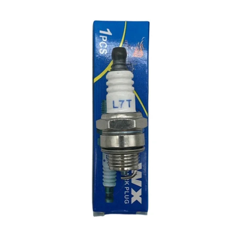L7T Spark Plugs Chainsaw Lawn Mowers Spark Plug Garden Lawnmower Spark Plug for 152 Gasoline Engines Replacement Accessories