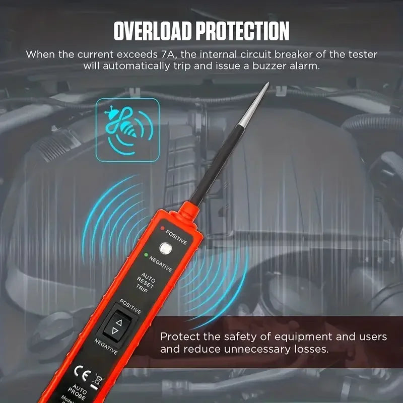 Automotive Electrical System Tester EM285 6-24V DC Car Drive Test Pen Automotive Circuit Tester