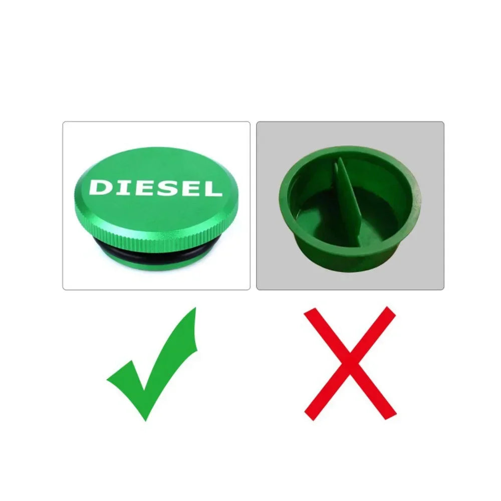 Truck 1500 2500 3500 Aluminium Magnetic Diesel Fuel Cap Accessory