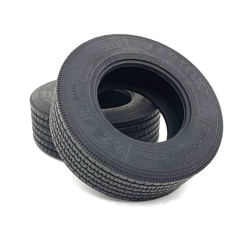 1 Pair Of Tire Upgrades 1/14 For Tamiya RC Truck Trailer Tipper For  Scania MAN Benz Actros Volvo Car Diy Parts