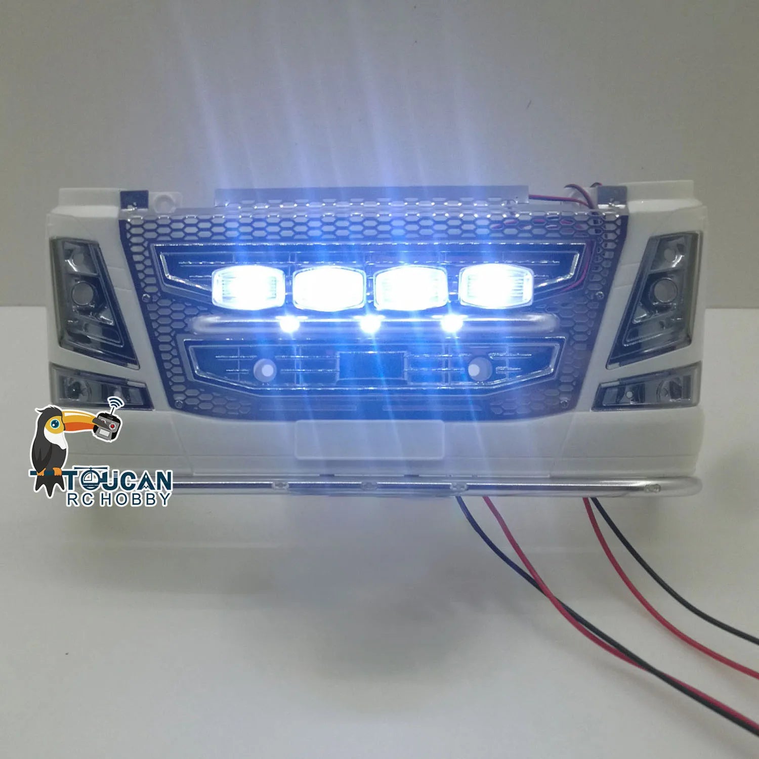 Repuestos para luz delantera de camión RC, faro LED para juguetes 1/14, radiocontrol, tractor, camión, coche 56360, 56323, accesorios TH23465