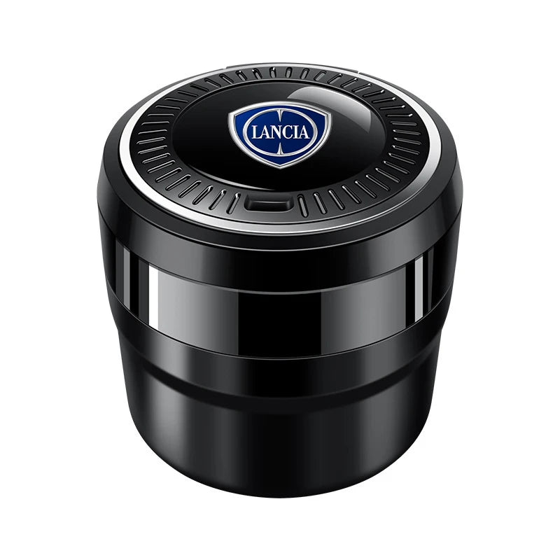 Car Interior Accessories Portable Luminous Ceramic Liner Cigarette Car Ashtray For Lancia ypsilon musa STRATOS Y Phedra