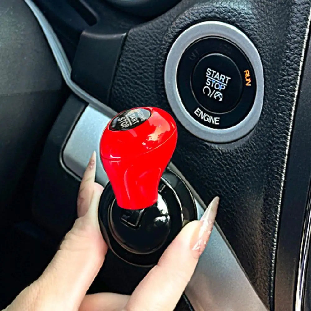  Car One-Touch Start Button with Push-to-Start Rocker Lever Car Accessories Interior Decor Push Rocker One-Touch Start accessor