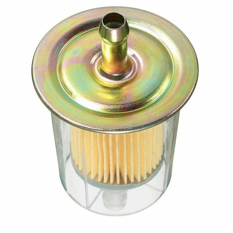 Universal Fuel Filter for Gasoline Diesel, Fuel Filter for RV Truck Car Motorcycle Scooter Garden Tools, Durable Replacement