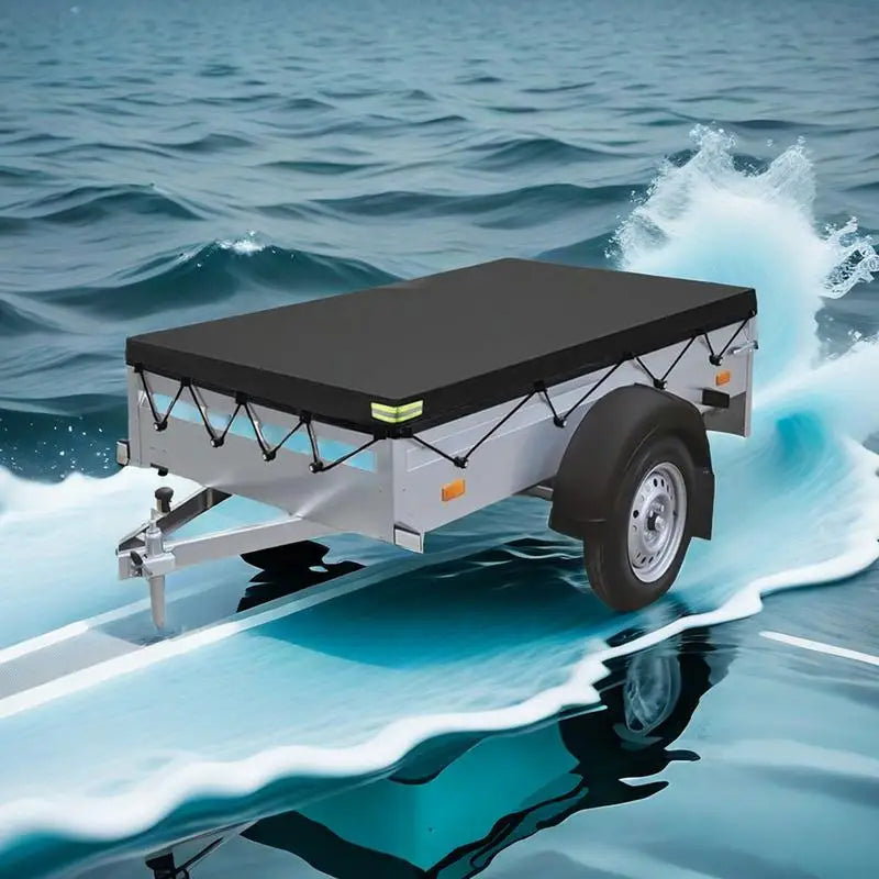 Truck Bed Tarp Cover Pickup Truck Bed Tarp Cover Reinforced Sewing Truck Bed Tarpaulin Cover For Most Common Pickup Truck Types