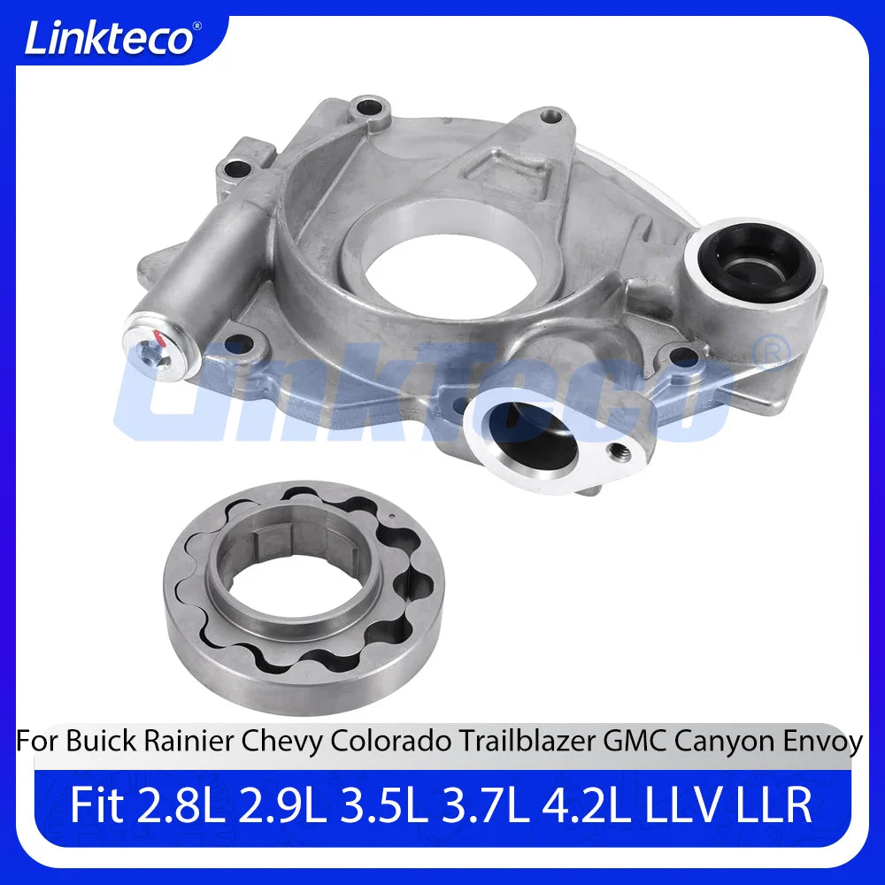Engine Oil Pump Repair Kit Fit 2.8L 2.9L 3.5L 3.7L 4.2L LLV LLR For GMC Chevrolet Hummer H3 Trailblazer Isuzu 2.8 3.5 3.7 4.2 L