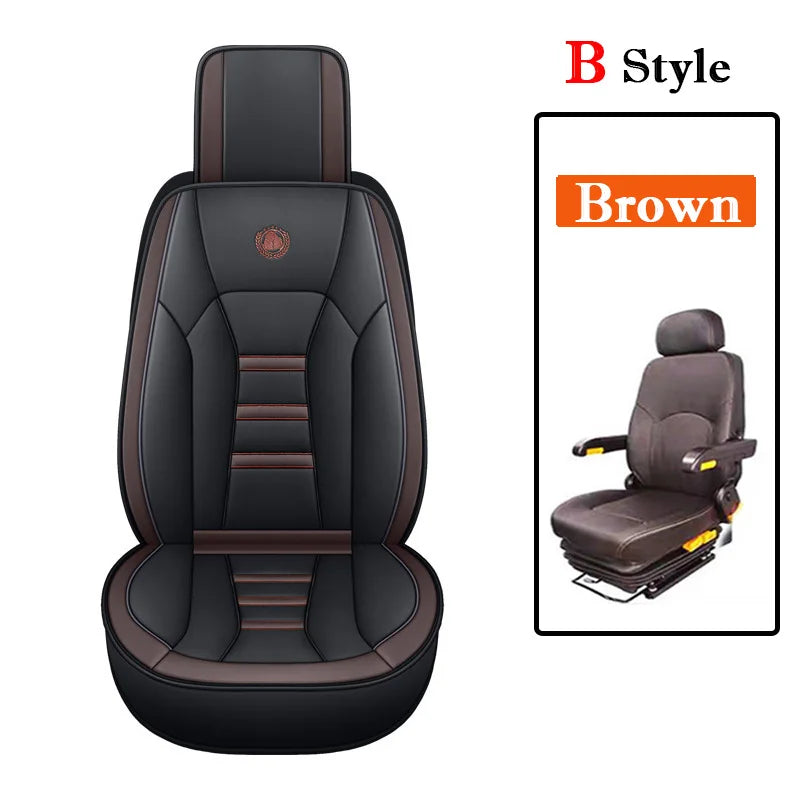 Truck Lorry Van Big Universal Seat Cover Cushion Mat for Hino TATRA Dongfeng SANY Iveco Kenworth Peterbilt Man Volvo Benz etc