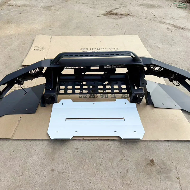 For Byd Shark Pickup Truck Front Modification Accessories Kit Anti-collision Bar, Pump Handle Front Bumper Front Face Guard Bar
