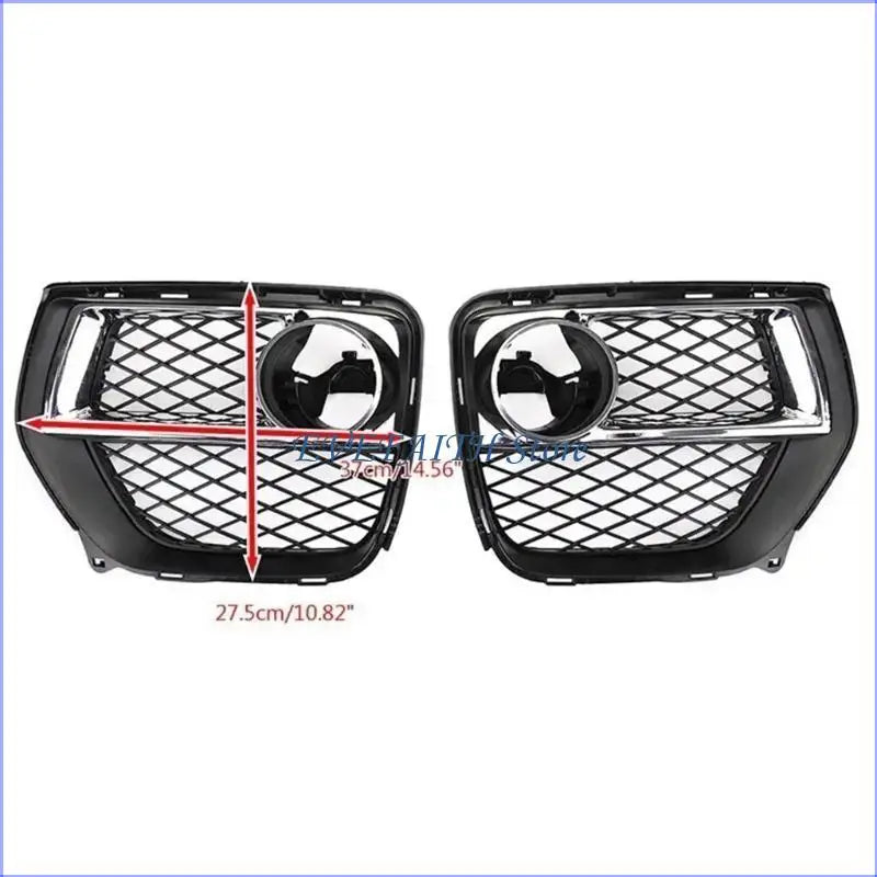 124B 51117312605 51117312606 Auto Accessories Front Bumper Fog Lamps Frame Grille Mesh Grille with Trim for 2012-2014