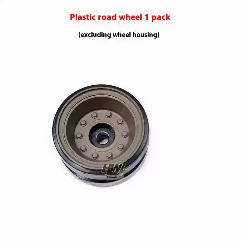 Henglong 3838-1m26 Tank Accessories Car Shell Plastic Track Drive Induced Road Wheel Rocker Arm Complete Set Of Accessories