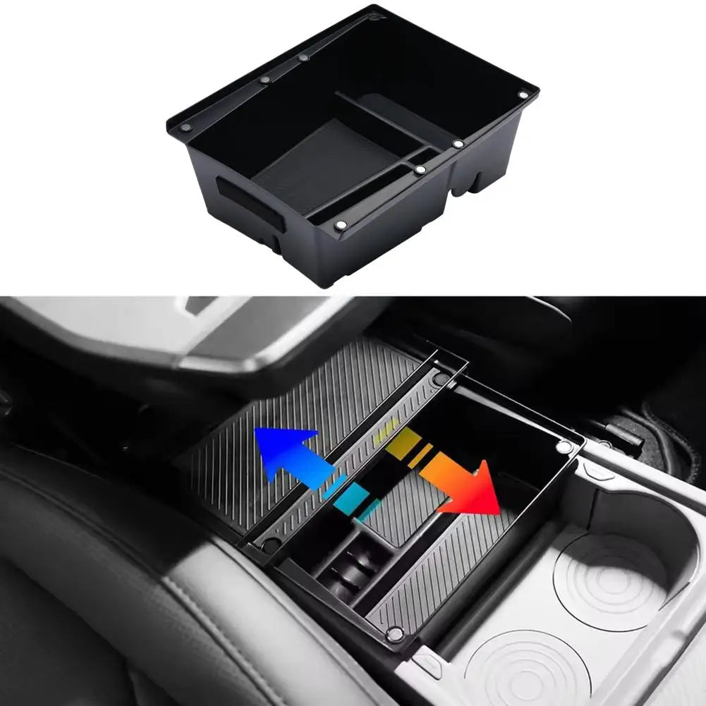 Car Armrest Storage Box For Kia Ev3 Organizer Holder Tray Car Center Console Organizer Tray Car interior Storage Accessories