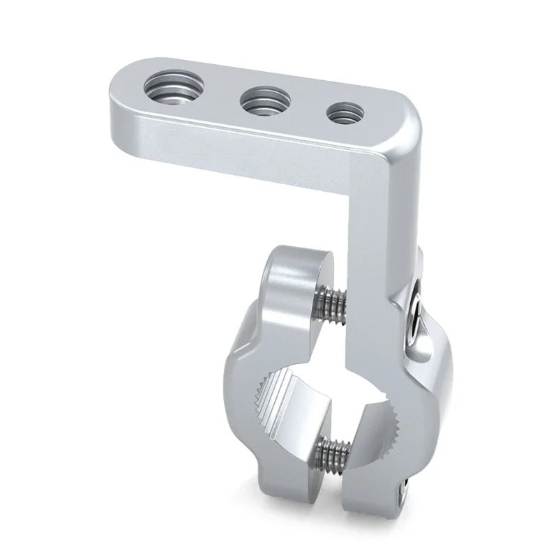 Soporte de aluminio para manillar de motocicleta, soporte para accesorios de motocicleta, accesorios para motocicleta para navegación electrónica adicional