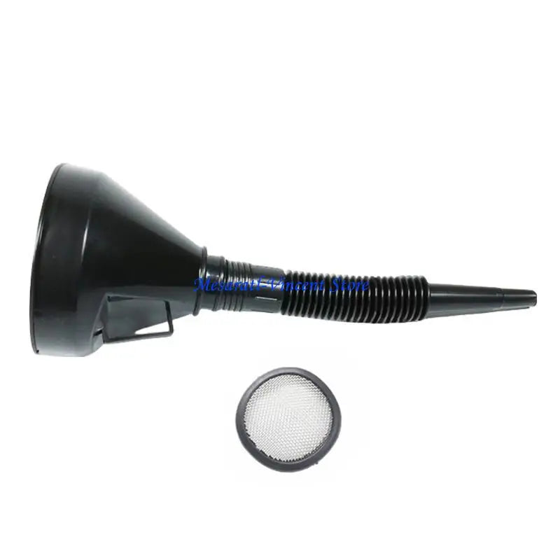 A70F Easy to Use Funnel with Practical Filter Feature Automotive Oil Funnel Impurity Filtering Funnel Upgrades for Bike & Car