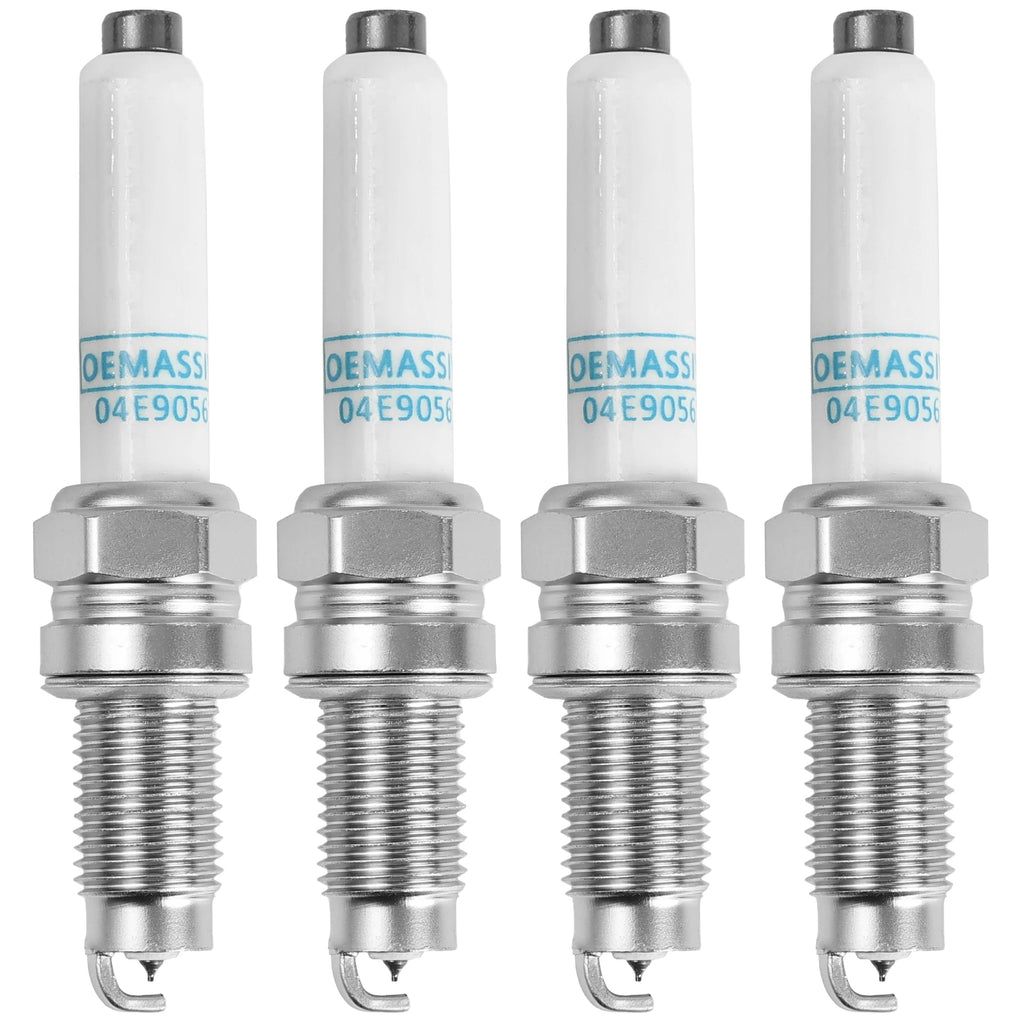 4 bujías de iridio para Audi A3, A4, A5, Seat Ibiza, León, Skoda, Fabia, Octavia, VW Golf VI, VII, Jetta, Passat B8, Touran, 04E 905 612