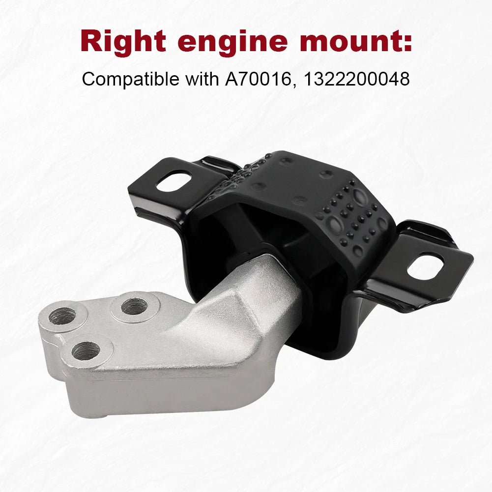 3pcs Engine Motor Mount Transmission Mount for Fortwo 2011-2015 L3 1.0L DOHC Petrol 2008-2015 L3 1.0L SOHC Petrol 2008-2009
