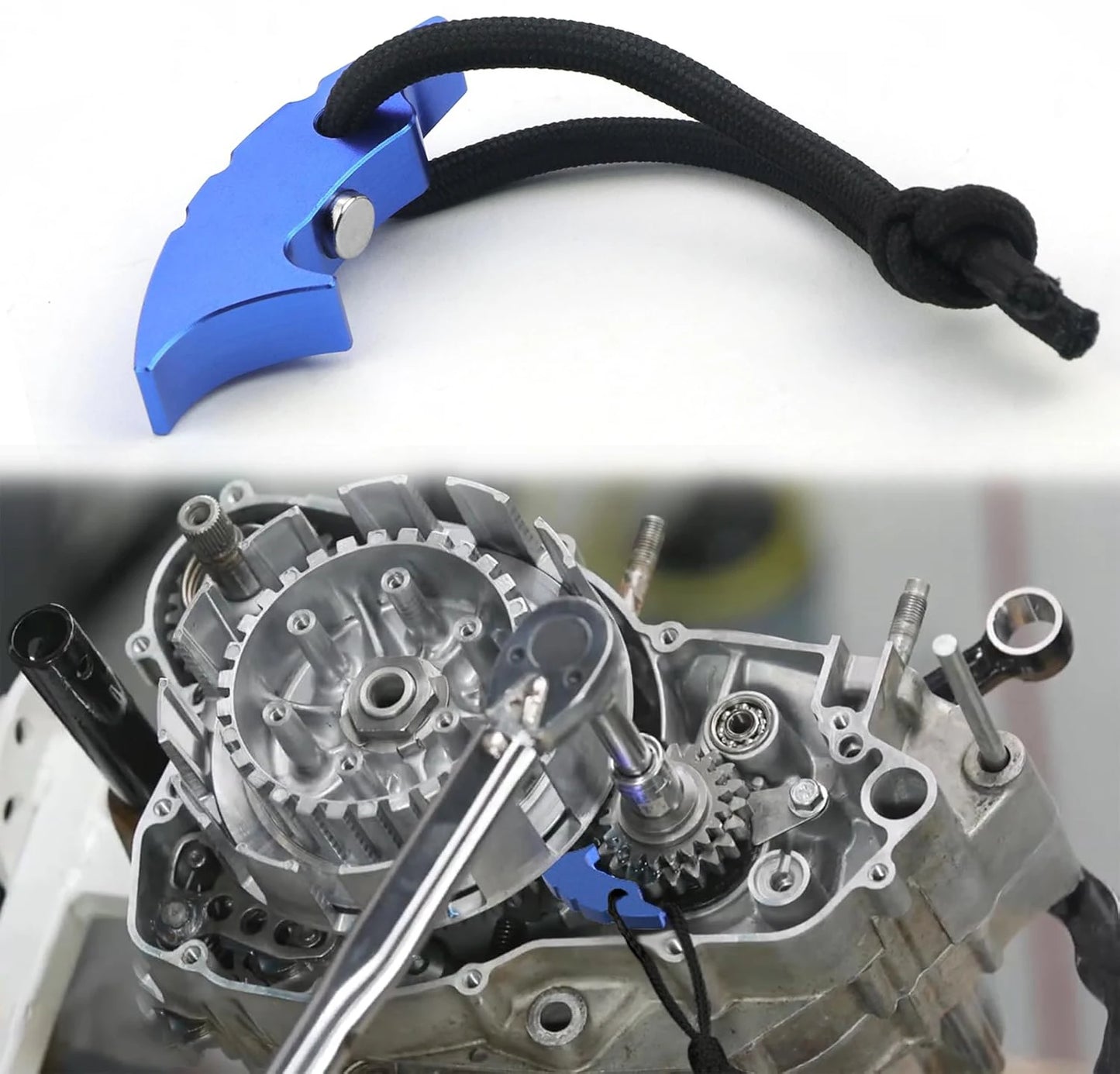 Gear Locks Gear Jammer Tool  4.9inch Compatible with Most ATVs and Motorcycles, Many Transmissions and CVT Systems
