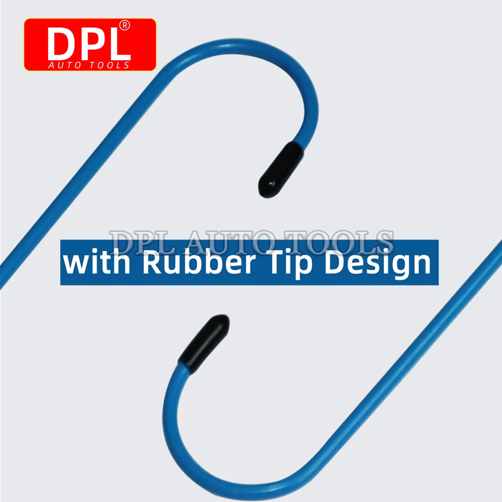 Car Brake Caliper Hooks Auto Brake Caliper Hangers Hooks with Rubber Tips Universal Tools for Brake Bearing Axle Suspension Work