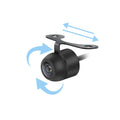 Dashcam rearview camera 4 holes car loaded navigation small butterfly reversing image infrared night vision waterproof