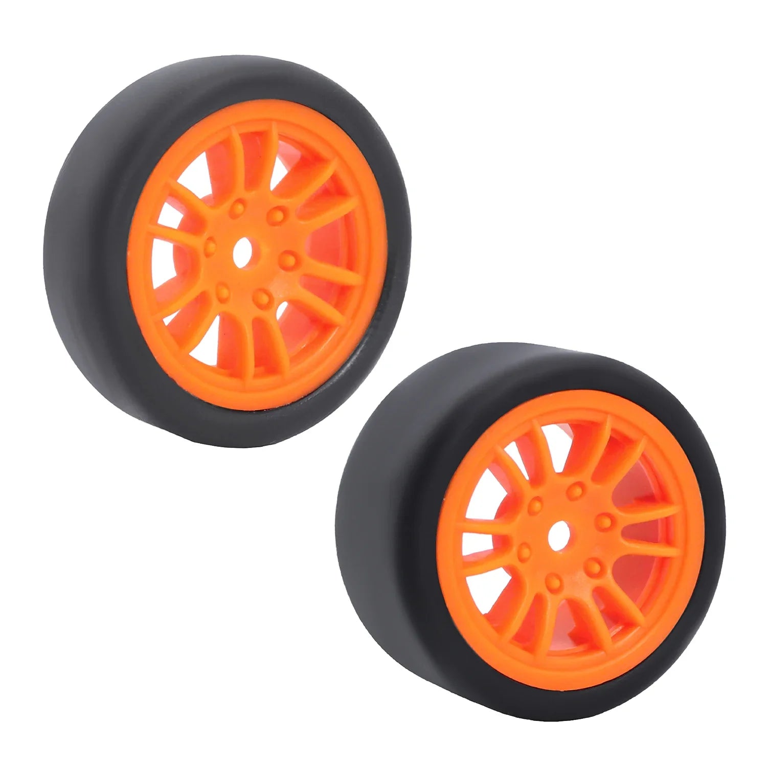For 1/24 LOSI Micro-B On-Road Drift Racing Wheel Rims Hub with Tires Pre-mounted Pin For 1/28 Losi Micro-T WLtoys 244016