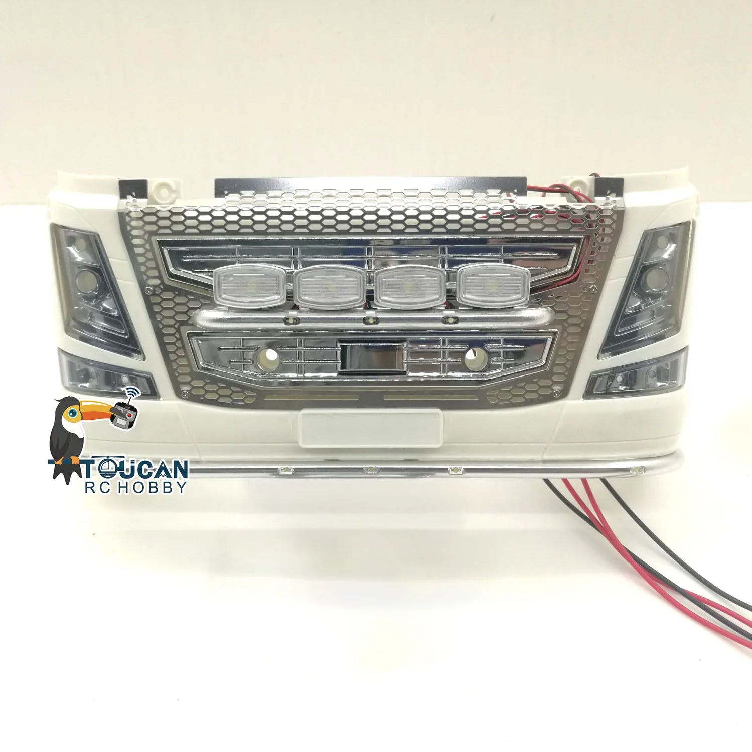 Repuestos para luz delantera de camión RC, faro LED para juguetes 1/14, radiocontrol, tractor, camión, coche 56360, 56323, accesorios TH23465