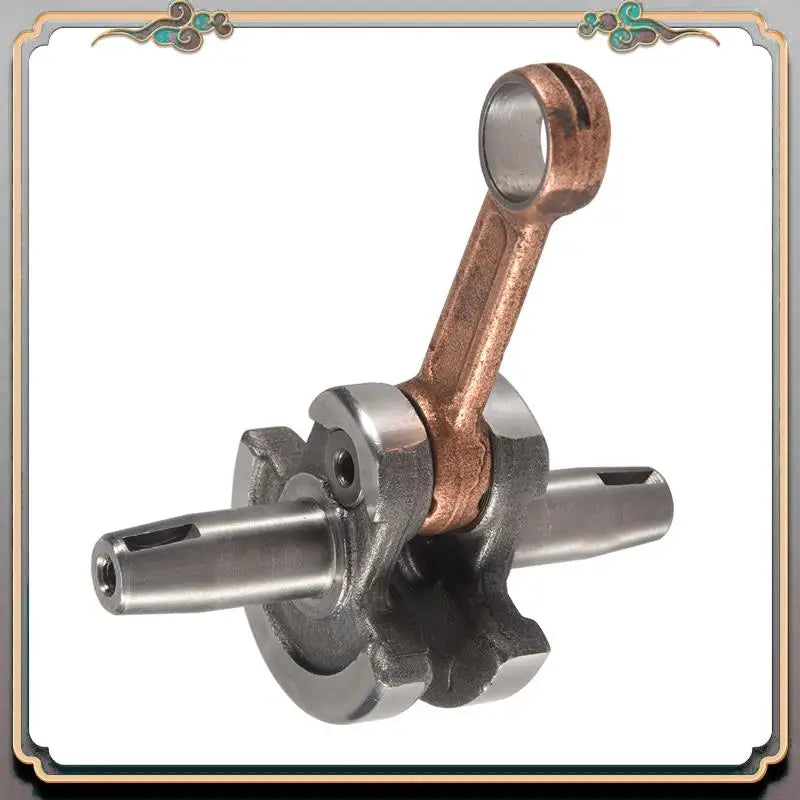 A73Q-44Mm Crankshaft Connecting Rod Assembly Half Circle Crankshaft Engine Parts Accessories For 47Cc 49Cc Mini Pocket Bike