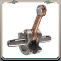 A73Q-44Mm Crankshaft Connecting Rod Assembly Half Circle Crankshaft Engine Parts Accessories For 47Cc 49Cc Mini Pocket Bike