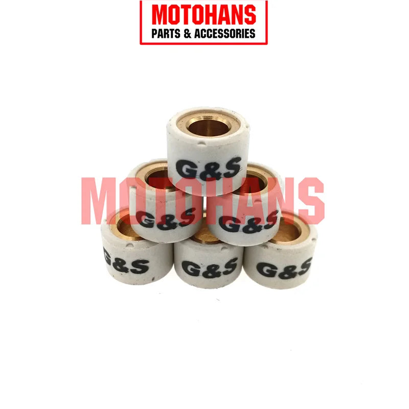 MOTORCYCLE PARTS 18X14 14G COPPER ROLLER WEIGHT FOR GY6 125CC GY6 150CC 152QMI 157QMI 4T ENGINE CHINESE SCOOTERS ATV QUAD
