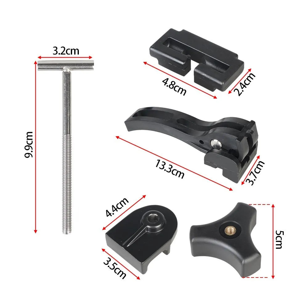 Fixing Kit Universal Accessories Replacement Parts For Hard Tri-Fold Tonneau Pickup Truck Bed Cover Car Rear Front Clamp T-Bolts