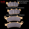 Front Rear Brake Pads for KYMCO X Town City 125i 300i ABS People GT 125 200 300 i New Downtown 125i 350i K-XCT Agility Maxi 300i