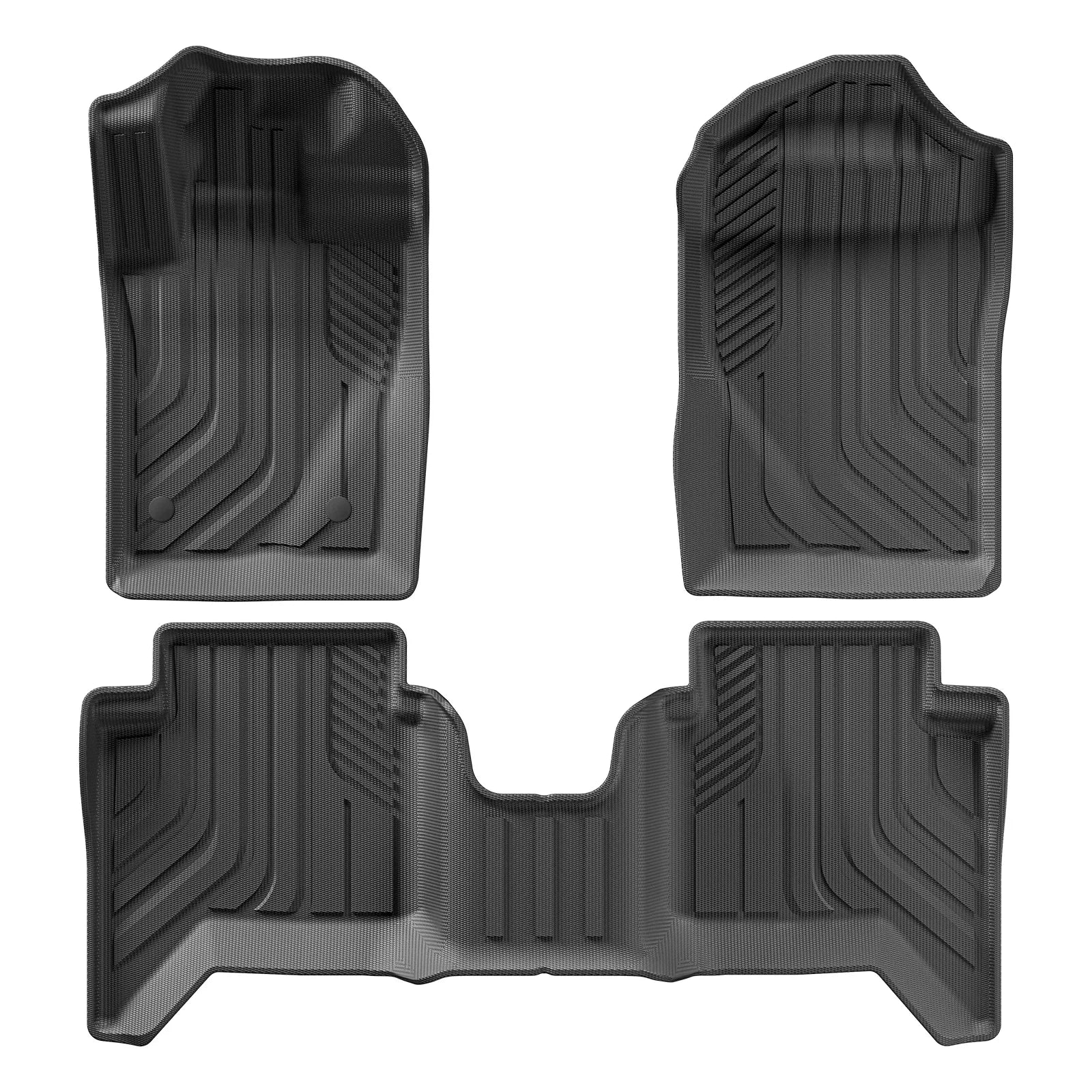 for Ford Ranger 2024 2025 US Version fit 5FT 59.6Bed Car Truck Bed Mat Liner Trunk Bed Liner Black TPE Floor mats Protection