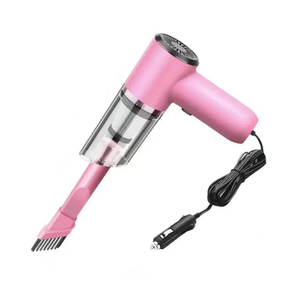 12V Car Vacuum Cleaner with Cord Compact Lightweight Powerful Mini Car Vacuum Vacuum Cleaner Low Noise Handheld Dust Remover