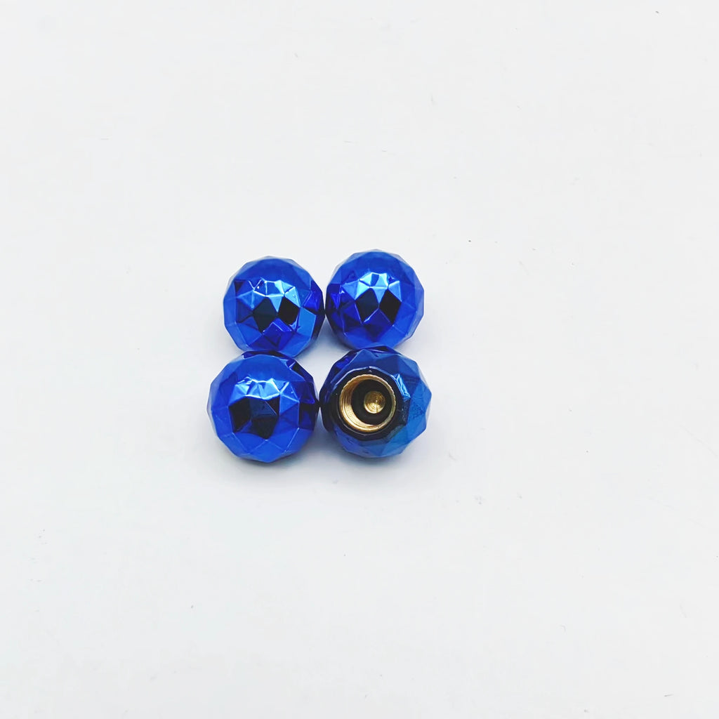 4pcs Aluminum Or Plastic Car Motorcycle Bike Truck Wheel Tire Valve Dustproof Valve-cap Cover Rim Valve Stem Cap Tornasol color
