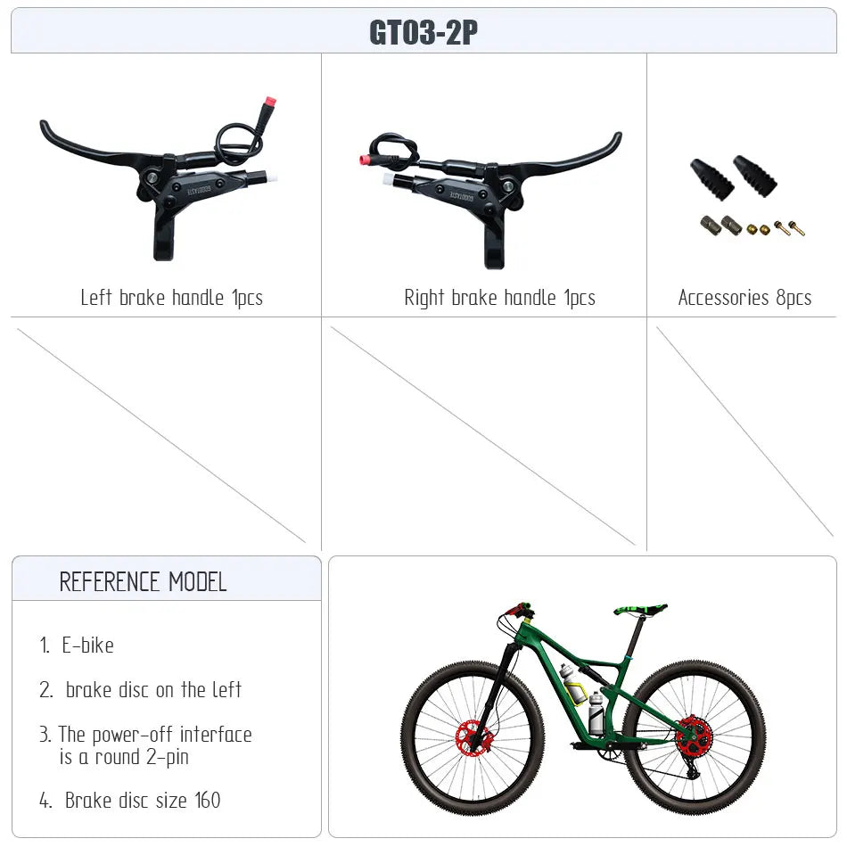 Power-off E-bike Electric Folding Oil Scooter Caliper Hydraulic Disc Brakes Bikes Mountain Bike Foldable Bicycle Riding Parts