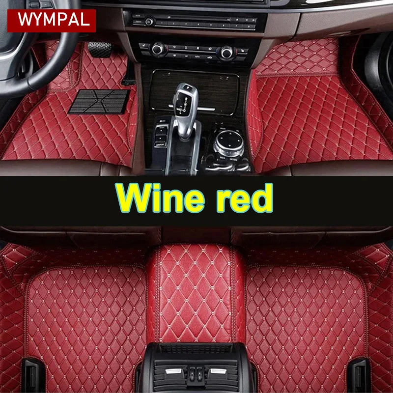 Car Floor Mats For Audi 80 Cabriolet B4 1992 1993 1994 1995 1996 Water Proof Pads Floor Carpet Car Mats Full Set Car Accessories