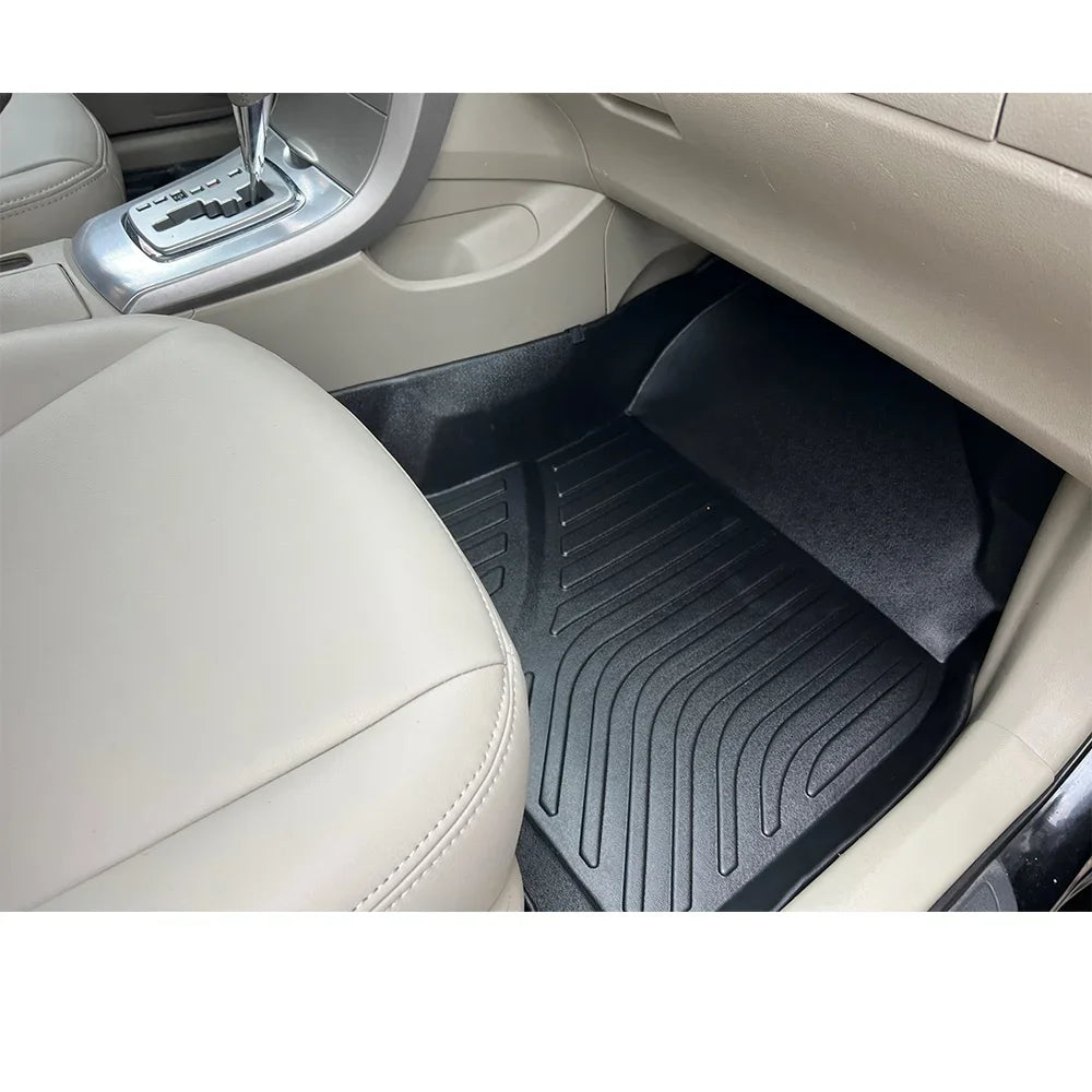 Car Floor Mat for Kia Forte Cerato K3 YD Koup Sedan 2014~2018 2015 2016 Foot TPE Liner Carpet Pad Custom Cover Rug Accessories