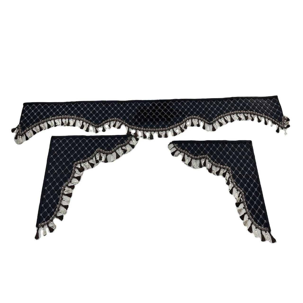 Truck Curtains Universal Luxury Truck Car Front and Sleep Window Curtains for Sitrak C7H C5H C9H/VOLVO FH/SCANIA /Howo/DAF XF105