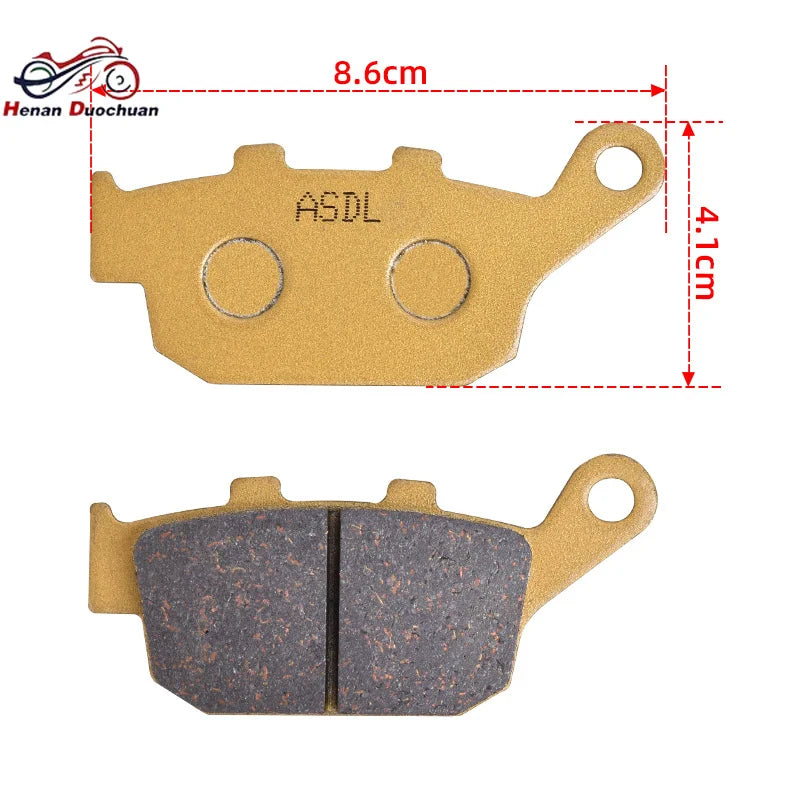 Front Rear Brake Pads For HONDA CBR 300 RA CMX 300 Rebel CB 500 FD/FE/FF NC 750 S ABS DCT NC 750 X ABS DCT 2021 2020 2019