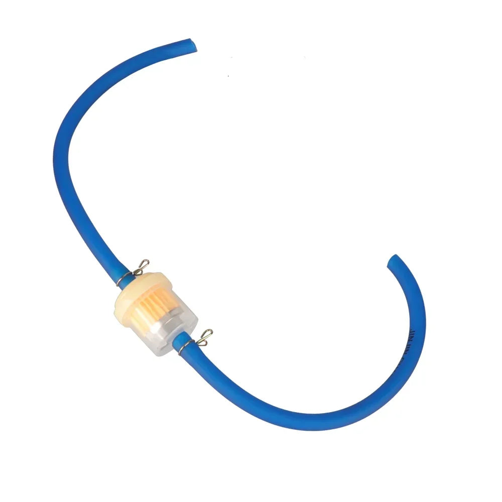 6mm Plastic Fuel Filter with Petrol Line Hose for 49cc 50cc 110cc 125cc 150cc Dirt Bike ATV Honda Yamaha Kawasaki Quad Kart