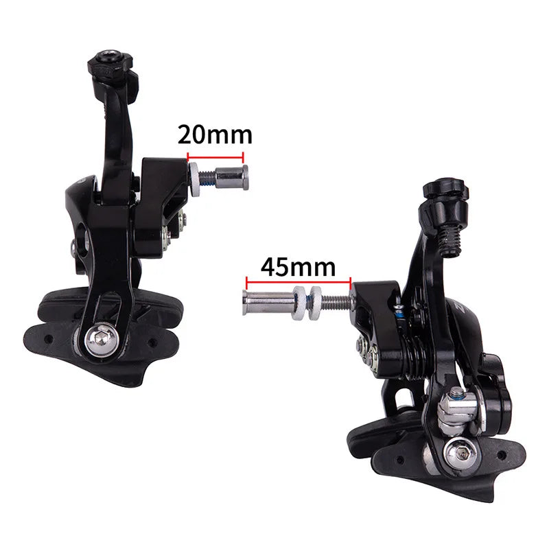 RACEWORK Road Bike C Brake Dual Pivot Brake Aluminum Side Pull Rim Caliper With Brake Pads For Road Folding Bicycle Caliper