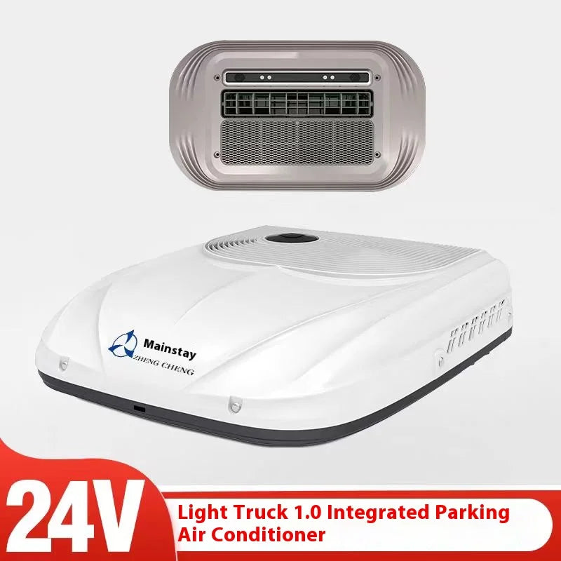 Automotive electric parking air conditioning 24V refrigeration RV light truck mounted all-in-one machine 12V electric parallel i