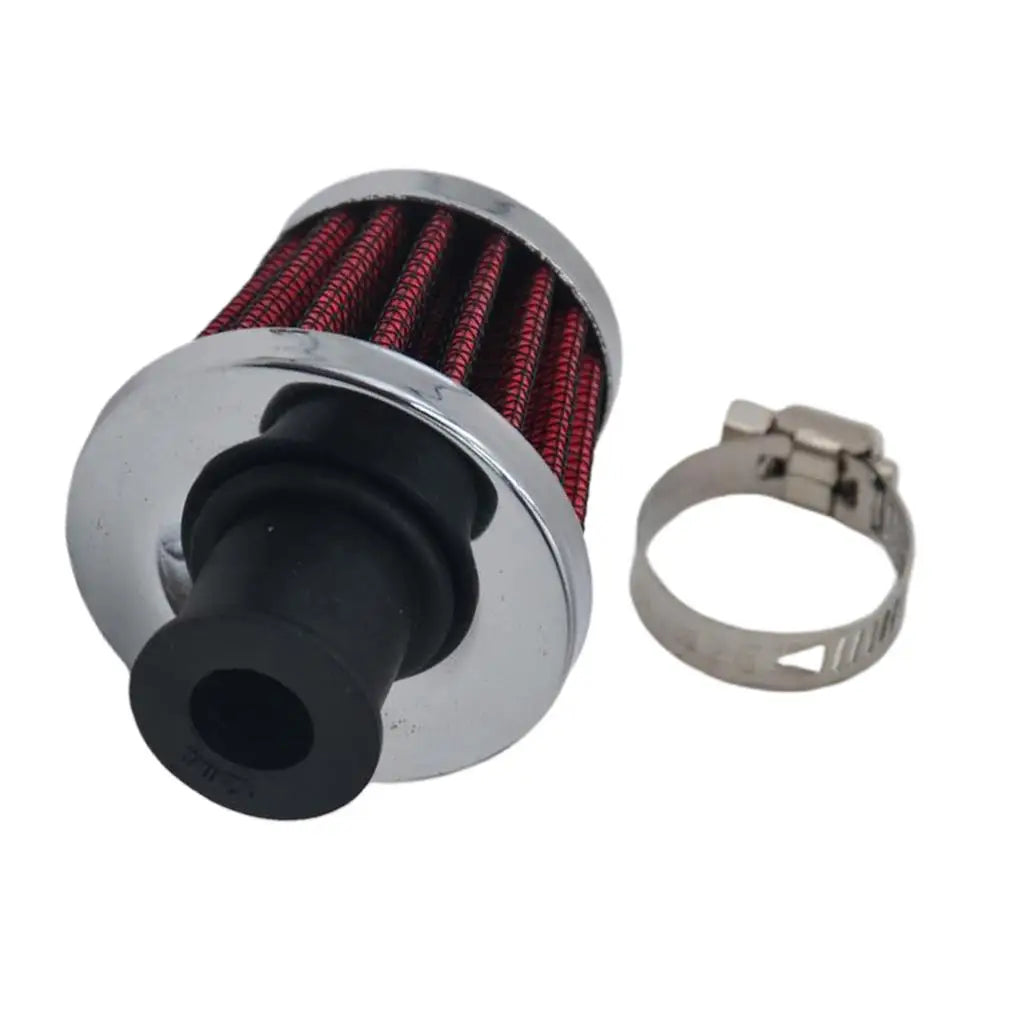Durable Engine Oil Cold Air Intake Filter 12mm Cover Breather