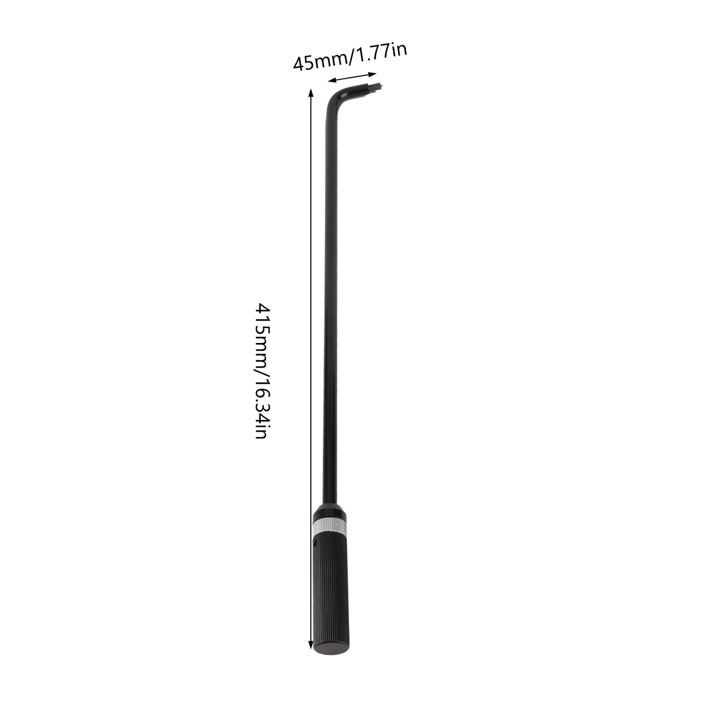 16.34inch Motorcycle Tool 110 degree Angled Head Carb Pilot Screw Adjusting Tool Dependable Sturdy for ATV for Snowmobile
