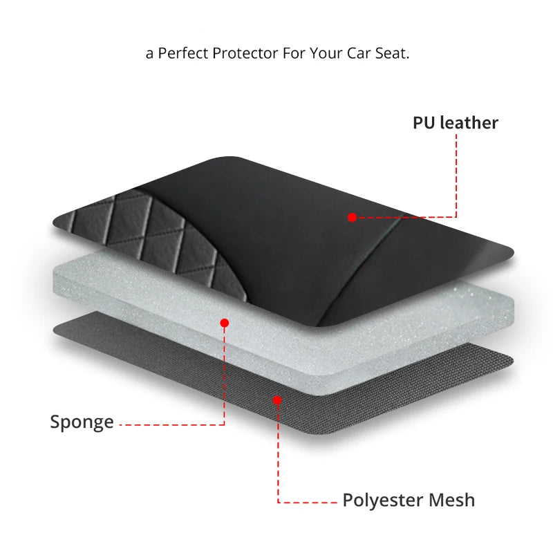 Truck seat cover Truck seat cover 2+1 Car seat cover PU material Car interior