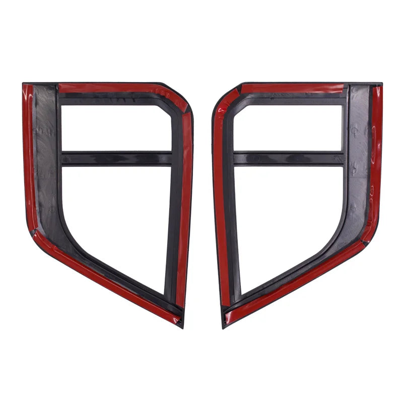 Para MITSUBISHI TRITON 2019-2022 Accesorios Cubierta de faros antiniebla Accesorios Negro mate ABS Accesorio para automóvil